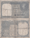1940, 1 rupee (P-25a) - India