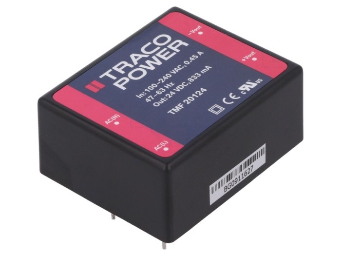 Convertor AC/DC 20W 24VDC
