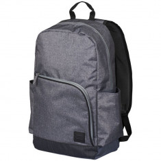 Rucsac Laptop, Everestus, GN, 15 inch, 600D poliester, gri, saculet de calatorie si eticheta bagaj incluse foto