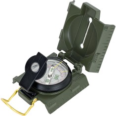 Busola Tactica Militara US COMPASS Aluminiu Olive Mil-Tec