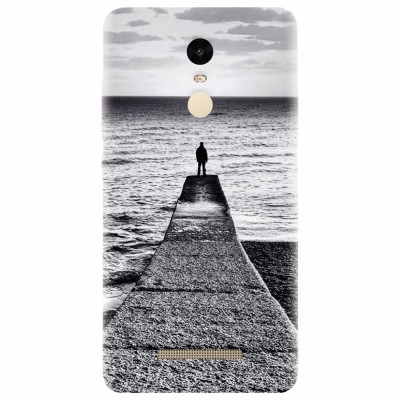 Husa silicon pentru Xiaomi Remdi Note 3, Abstract Dock Man Grey foto