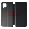 Husa Flip Cover Samsung Galaxy A42 5G, Protectie 360, Neagra