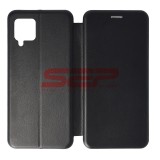 Husa Flip Cover Samsung Galaxy A42 5G, Protectie 360, Neagra