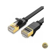 Cablu Retea UGREEN NW106 Flat UTP Cat7 3m Negru
