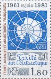 Cumpara ieftin French South and Antarctic Terr. 1981 - Antarctic Treaty, neuzat