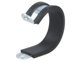 Clipsuri &Atilde;bucl&Auml; 30mm W 12mm O&Aring;&pound;el cu Protec&Aring;&pound;ie EPDM