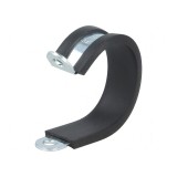 Clipsuri &Atilde;bucl&Auml; 30mm W 12mm O&Aring;&pound;el cu Protec&Aring;&pound;ie EPDM