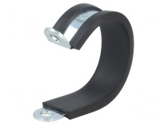 Clipsuri &Atilde;bucl&Auml; 30mm W 12mm O&Aring;&pound;el cu Protec&Aring;&pound;ie EPDM