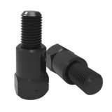 Adaptor oglindă(setx1,25mm, direction: dreapta, colour: black, transition from 8mm to 10mm thread), Oxford