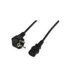 Cablu de alimentare calculator 5m Schuko 90 grade tata - CCE mama PC