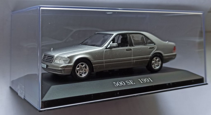 Macheta Mercedes-Benz 500 SE 1991 W140 - IXO/Altaya 1/43