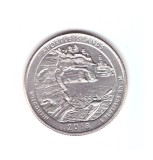Moneda SUA 25 centi/quarter dollar 2018 D, Wisconsin Apostle Islands, stare foarte buna, curata