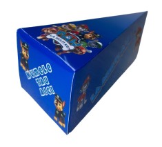 Cutie Felie Tort Personalizabil Model Paw Patrol Carton Lucios Ambalaj Cadou Petreceri Copii Aniversari