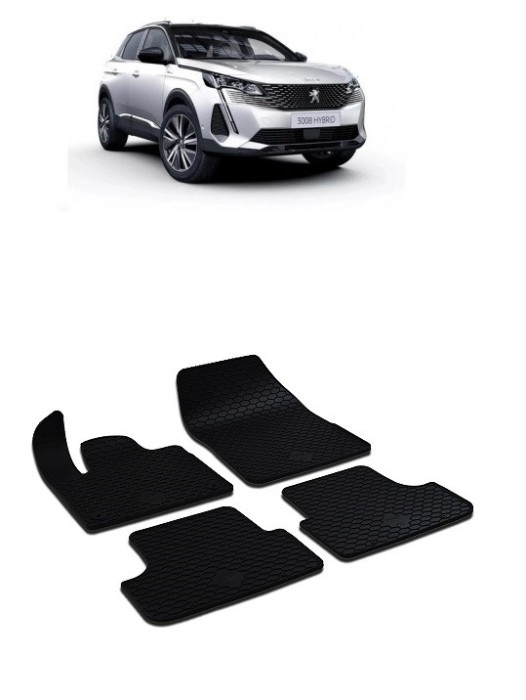 Set covorase cauciuc PEUGEOT 3008 3D (2017-2022)