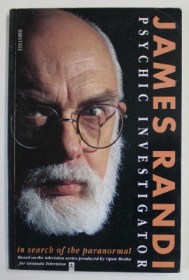 JAMES RANDI , PSYCHIC INVESTIGATOR , IN SEARCH OF PARANORMAL , 1991 foto
