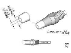 V&acirc;rf ciocan dezlipit 5x1,3mm JBC TOOLS