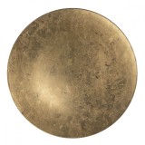 Cumpara ieftin Farfurie din melamina auriu patinat 33 cm