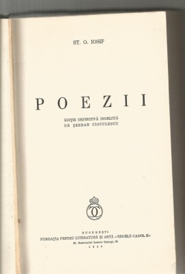 (8A) Lucian Blaga - Poezii foto