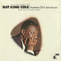 Vinil Nat King Cole, Buddy Rich & Charie ‎– Anatomy Of A Jam Session (EX)