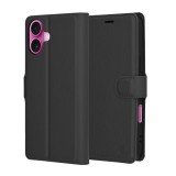 Husa iPhone 16 Plus Techsuit Leather Folio, negru