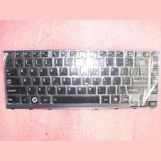 Tastatura laptop noua Toshiba Satellite M640 M645 Black Frame Glossy Black US