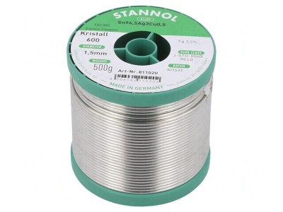 S&amp;acirc;rmă de lipit fără plumb 1,5mm 500g foto