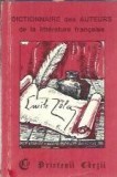 Dictionnaire des auteurs de la litterature francaise - Cristina Stefanescu, Jacques Leaute
