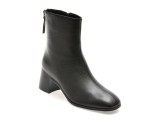 Botine EPICA negre, B102, din piele naturala