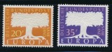 Saar 1957 - Europa, serie neuzata
