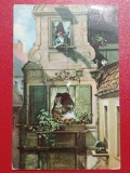 Pictura de Spitzweg, vedere litho Stengel