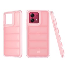 Husa Motorola Moto G84 Techsuit Wave Shield, roz foto