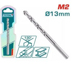 TOTAL - BURGHIU PENTRU METAL M2 HSS - 13MM (INDUSTRIAL) PowerTool TopQuality foto