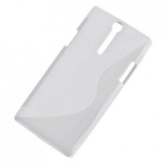 BACK COVER CASE SONY XPERIA S M-LIFE TRANS. foto
