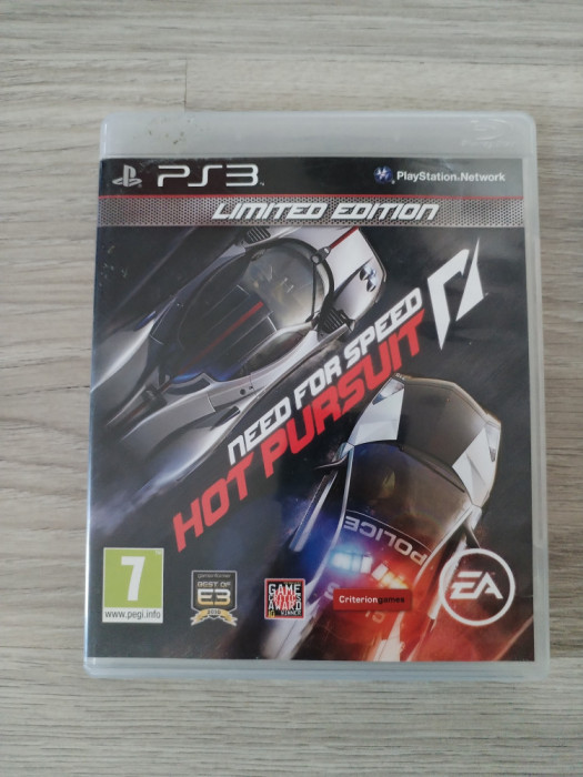 Need For Speed Hot Pursuit Limited Edition NFS Joc Playstation 3 PS3