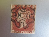 ANGLIA VICTORIA ONE PENNY=95, Stampilat