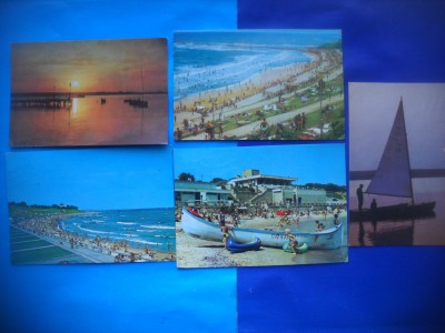 HOPCT LOT NR 754 EFORIE SUD-CT-5 CARTI POSTALE-RSR-CIRCULATE foto
