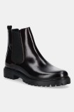 Aldo ghete chelsea de piele ADALITLAN culoarea rosu, cu platforma, 14114949
