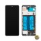 Display cu Touchscreen MP compatibil cu Samsung Galaxy A51 A515 cu Rama Negru