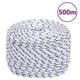 Cumpara ieftin Franghie de barca, alb, 10 mm, 500 m, polipropilena