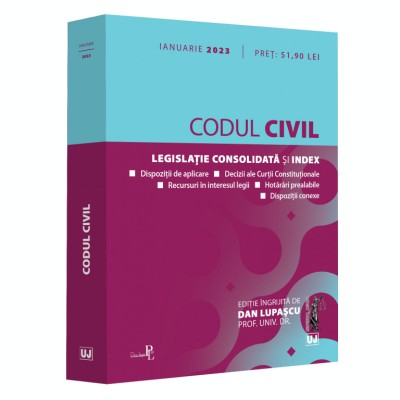 Codul civil: ianuarie 2023, Dan Lupascu foto