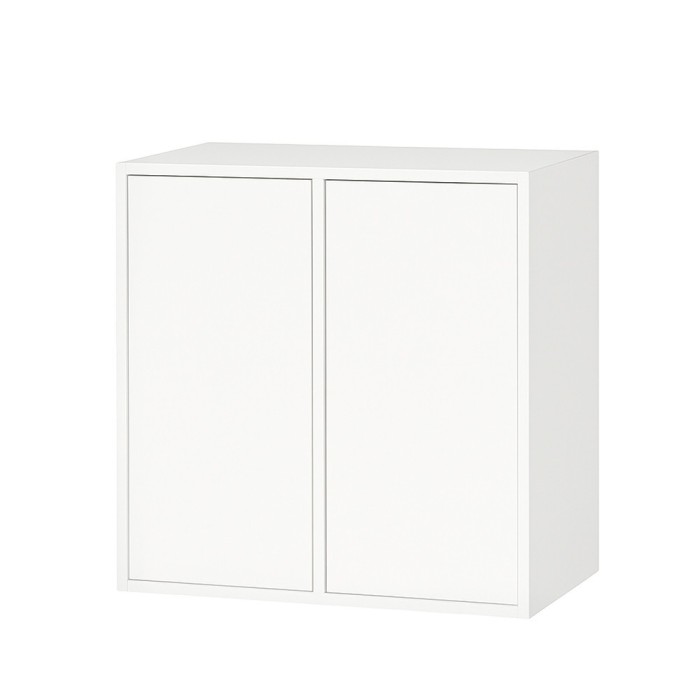 Boxie 2 ajt&oacute;s fali szekr&eacute;ny 80x80x37 cm feh&eacute;r