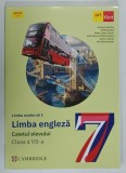 LIMBA ENGLEZA , CAIETUL ELEVULUI , CLASA A - 7 -A , LIMBA MODERNA 1 de HERBERT PUCHTA ...IOANA ADAM , 2024