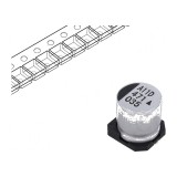 Condensator electrolitic SMD 470uF 35V 12,5x13,5mm 5000h