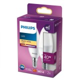 LED 40W B35 E14 WW FR ND 2SRT6, Philips