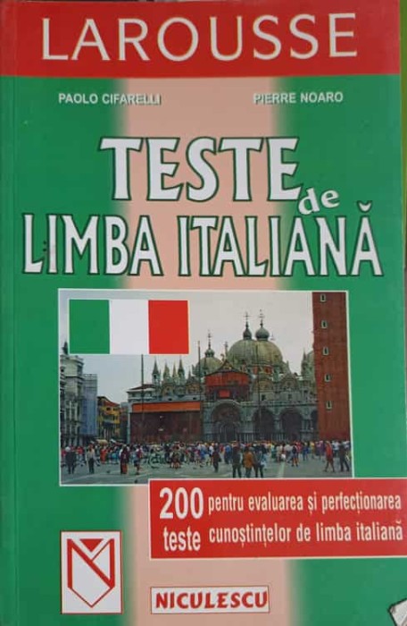 TESTE DE LIMBA ITALIANA-PIERRE NOARO, PAOLO CIFARELLI-252743