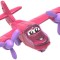 Aeroplan de jucarie, Technok (8898), roz
