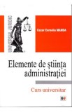 Elemente de stiinta administratiei - Cezar Corneliu Manda