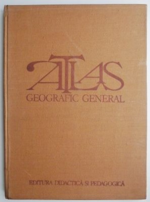 Atlas geografic general (1980) foto