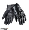 Manusi barbati pentru scuter - motocicleta iarna Seventy model SD-C13 negru &ndash; WinterTex &ndash; degete tactile M (8 cm)
