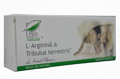 L-ARGININA&amp;amp;TRIBULUS TERRESTRIS 30CPS foto